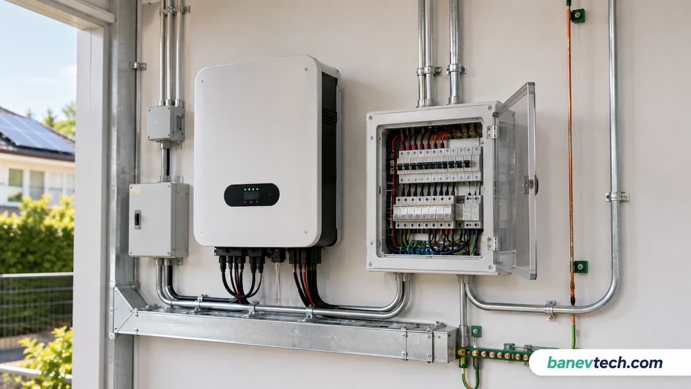 ตู้ไฟ (Consumer Unit) เครื่องอินเวอร์เตอร์